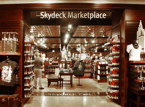 Welcome to the unique gift store where you will find a large range of unusual gifts and designs, enabling you to send a gift that is totally unique. Skydeck Chicago › Skydeck Gift Store