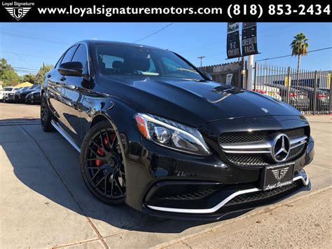 Used 2017 Mercedes Benz C Class Amg C 63 S For Sale 49995 Loyal