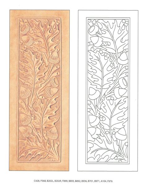 We design original easy to follow patterns you watch our step by step video tutorials and put everything together. Free Oak Leaf Patterns by Jim Linnell | Leather tooling ...