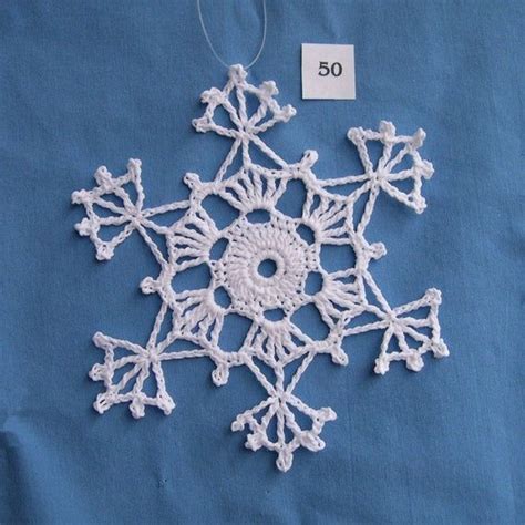 Pdf Patterns For 5 Crocheted Snowflakes Set 10 Etsy New Zealand