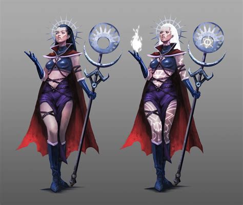 Artstation Dark Priestess Concept