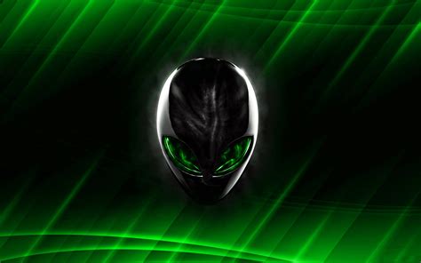 Free Download Alienware Green Wallpaper User Rumah It 1680x1050 For