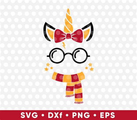 Harry Potter Unicorn SVG Design Instant Download File Unicorn | Etsy