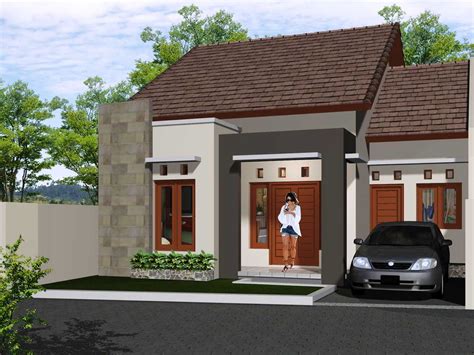Model Rumah Minimalis Tampak Depan Kecil Sederhana 2023