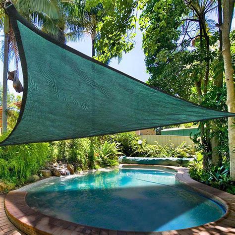 Yescom 115 20 25 Triangle Sun Shade Sail 30 Uv Blocking Beach Garden Backyard Pool