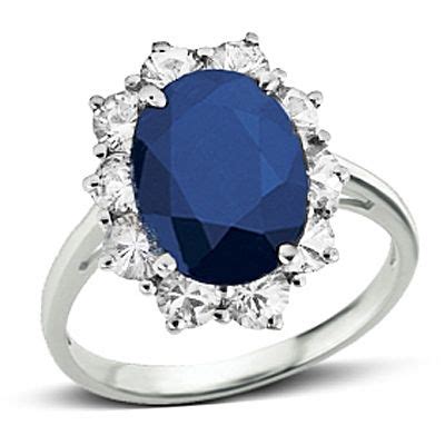 Why princess diana's iconic sapphire engagement ring caused a lot of controversy. Princess Diana Sapphire Ring 1.95ct in 10kt White Gold ...