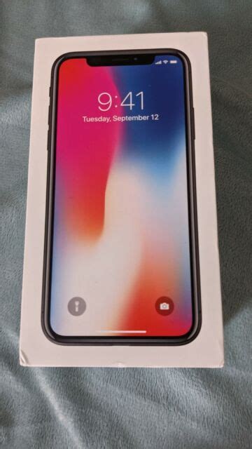 Apple Iphone X 64gb Space Grey Unlocked A1901 Gsm For Sale