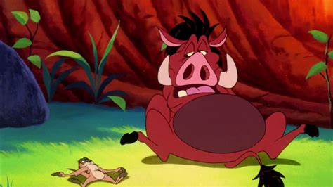 Lion Kings Timon And Pumbaa Sleeping Hd Youtube