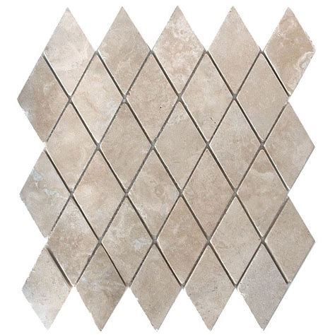 Harlequin Tile Backsplash Travertine Mosaic Tiles Travertine Floor