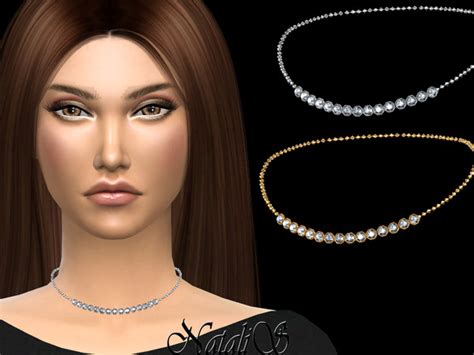 The Sims Resource Nataliscell Crystal Necklace
