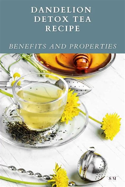 Dandelion Detox Tea Recipe She Mams With Oils