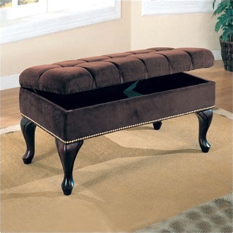 Bedroom bench ikea, bedroom bench with storage, bedroom bench amazon, bedroom most popular bedroom bench at target for 2019. Westfall Storage Bench, Dark Brown - Modern - Accent And ...