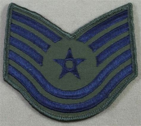 Us Air Force Subdued Large Sleeve Rank Insignia Technical Sergeant