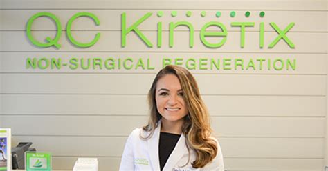 IFPG Member QC Kinetix Non-Surgical Regeneration Awards 10 Units in the