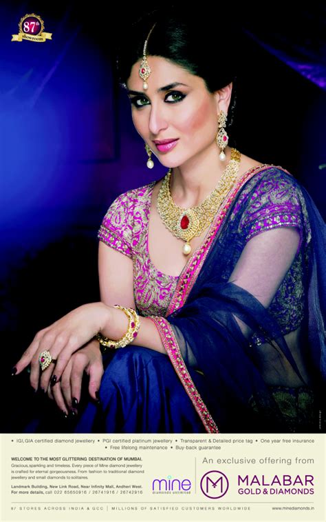 Kareena Kapoor Khan Endorsed As Malabar Gold And Diamonds Brand