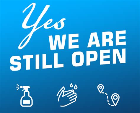 Yes We're Still Open - Master Aircon