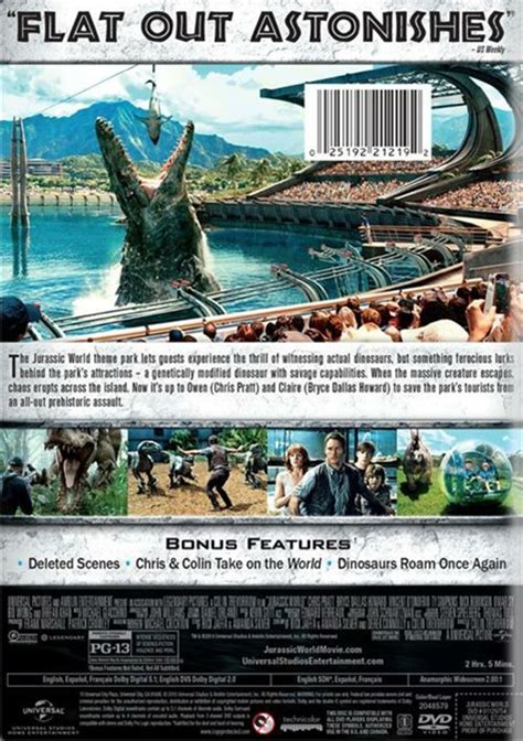 Jurassic World DVD 2015 DVD Empire