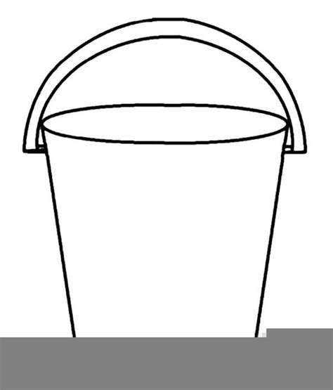 Black And White Bucket Clipart Free Images At Clker Com Vector Clip