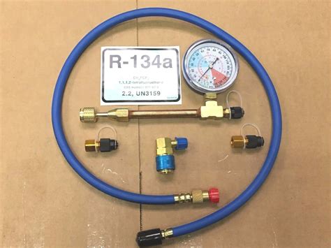 R134a 30 Lbr 134a Refrigerant 134 Screw On Tank Gauge And Etsy