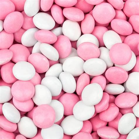 Just Candy Milk Chocolate Minis Pink And White Mix 2lb Bag Pink Candy