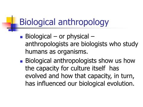 Ppt Anthropology The Humanistic Science Powerpoint Presentation Id