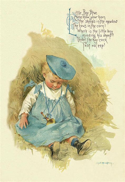 Little Boy Blue Painting By Maud Humphrey Fine Art America