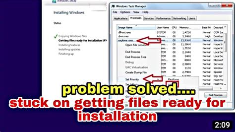 How To Solve Window Installation Stuck On Getting Files Ready Window 10