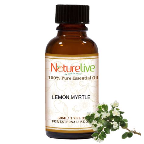 Lemon Myrtle Pure Essential Oil Naturelive Premium Quality Natural