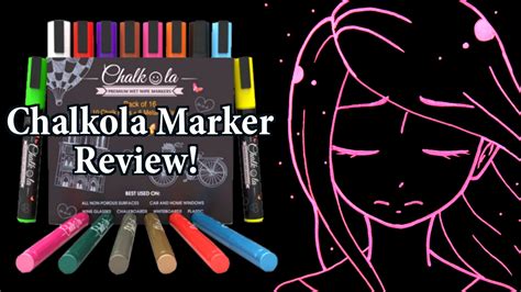 Chalkola Marker Review Youtube