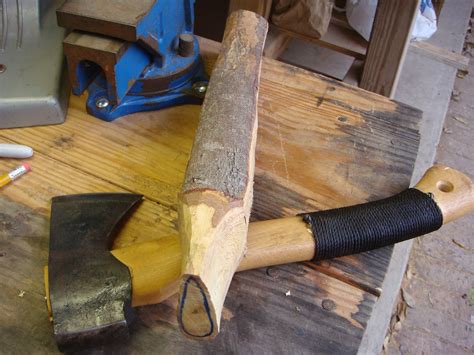 Woods Roamer Making An Axe Handle With Hand Tools