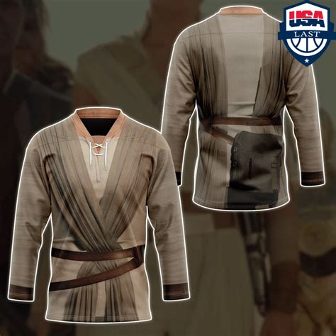 star wars rey cosplay hockey jersey usalast