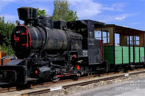 Narrow Gauge Steam Locomotive Preserved By Enthusiasts In Lower Austria
