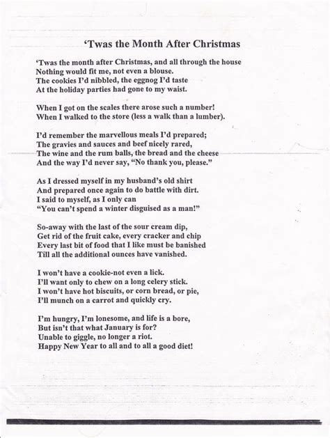 After Christmas Poemall Too True Christmas Poems After