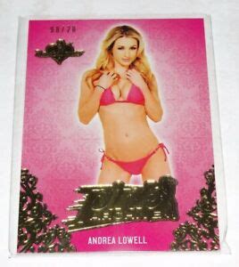 Benchwarmer Andrea Lowell Pink Archive Gold Foil Variant