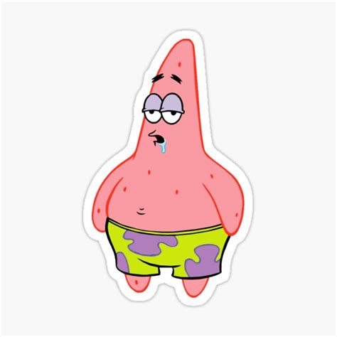 Patrick Sticker By Digitaltattoos Redbubble