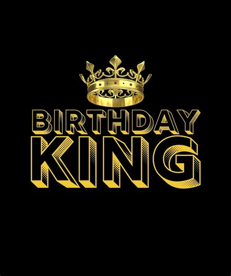 Birthday King Png Birthday Png Birhday Party Png Instant Download