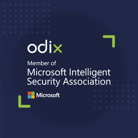 Odix Joins The Microsoft Intelligent Security Association Misa