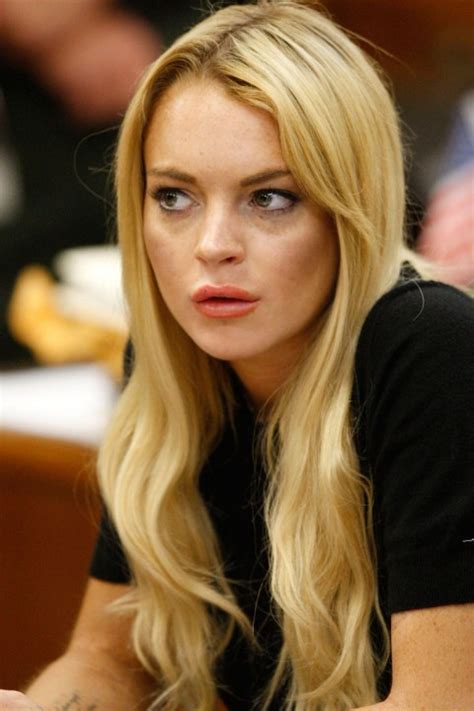 hollywood celebrity picture lindsay lohan 90 days in jail