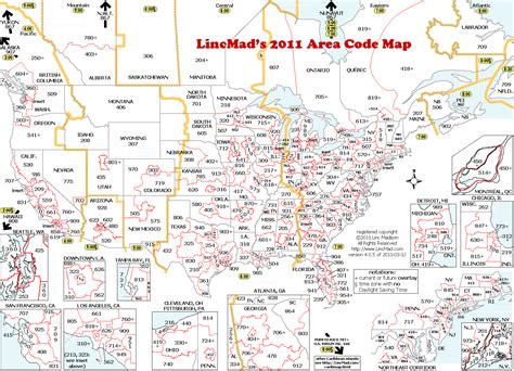 Map Of Us With Area Codes United States Map
