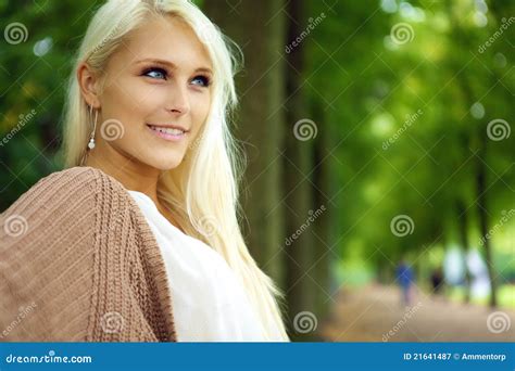 Attractive Confident Self Assured Blonde Woman Stock Image Image Of Female Assured 21641487