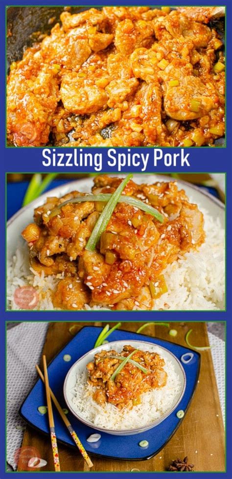 Sizzling Spicy Pork With Franks Redhot Sauce By Flawless Food