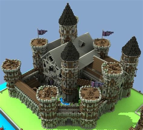 Minecraft Castle Minecraft Schloss Minecraft Welten Minecraft
