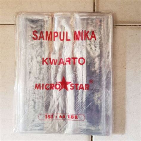 Jual Sampul Plastik Mika Tebal Microstar Per Lembar Boxy