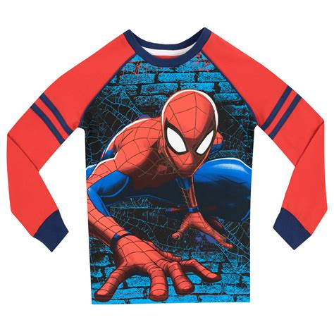 Buy Spiderman Boys Spider Man Pyjamas Snuggle Fit Ravensburger Marvel