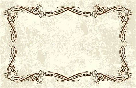 Borders And Frames Design For Certificates