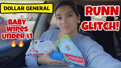 Dollar General Couponing Glitch Baby Wipes Under 1 🏃‍♀️🏃 English