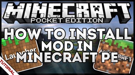 How To Install Mod In Minecraft Pe 01500160 Complete Guide Youtube
