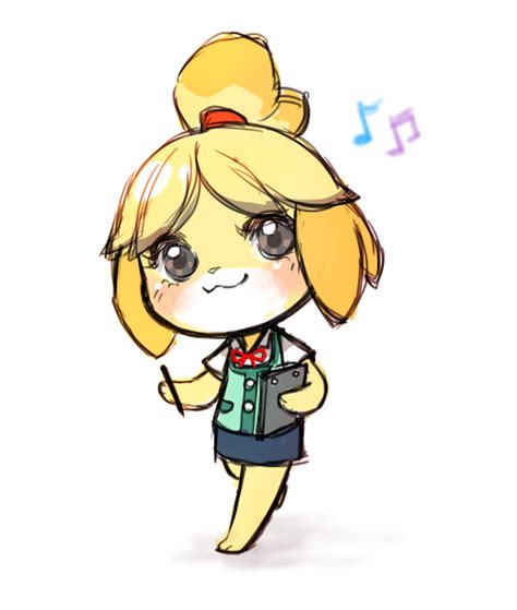 Chibi Isabelle Animal Crossing Picture 212139