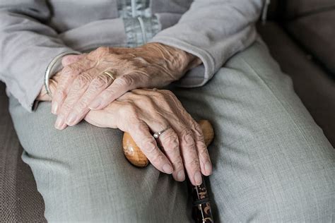 Hand Human Woman Adult Hands Elderly Self Reliance Loneliness