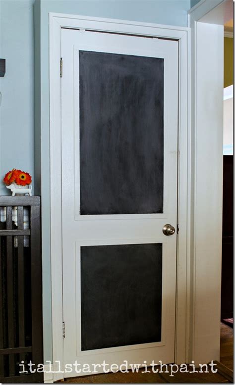 Chalkboard Door Refreshed It All Started With Paint